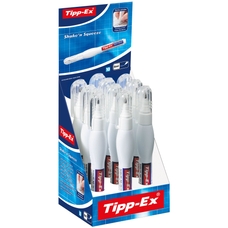 BIC Tipp-Ex Shake'n Squeeze Correction Fluid 8ml - White - Pack of 10