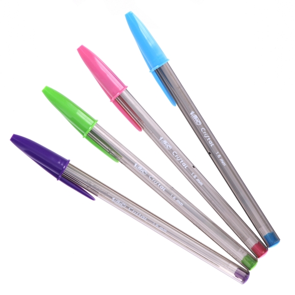 BIC Cristal Ballpoint Pens Multi Colour 20 Pack