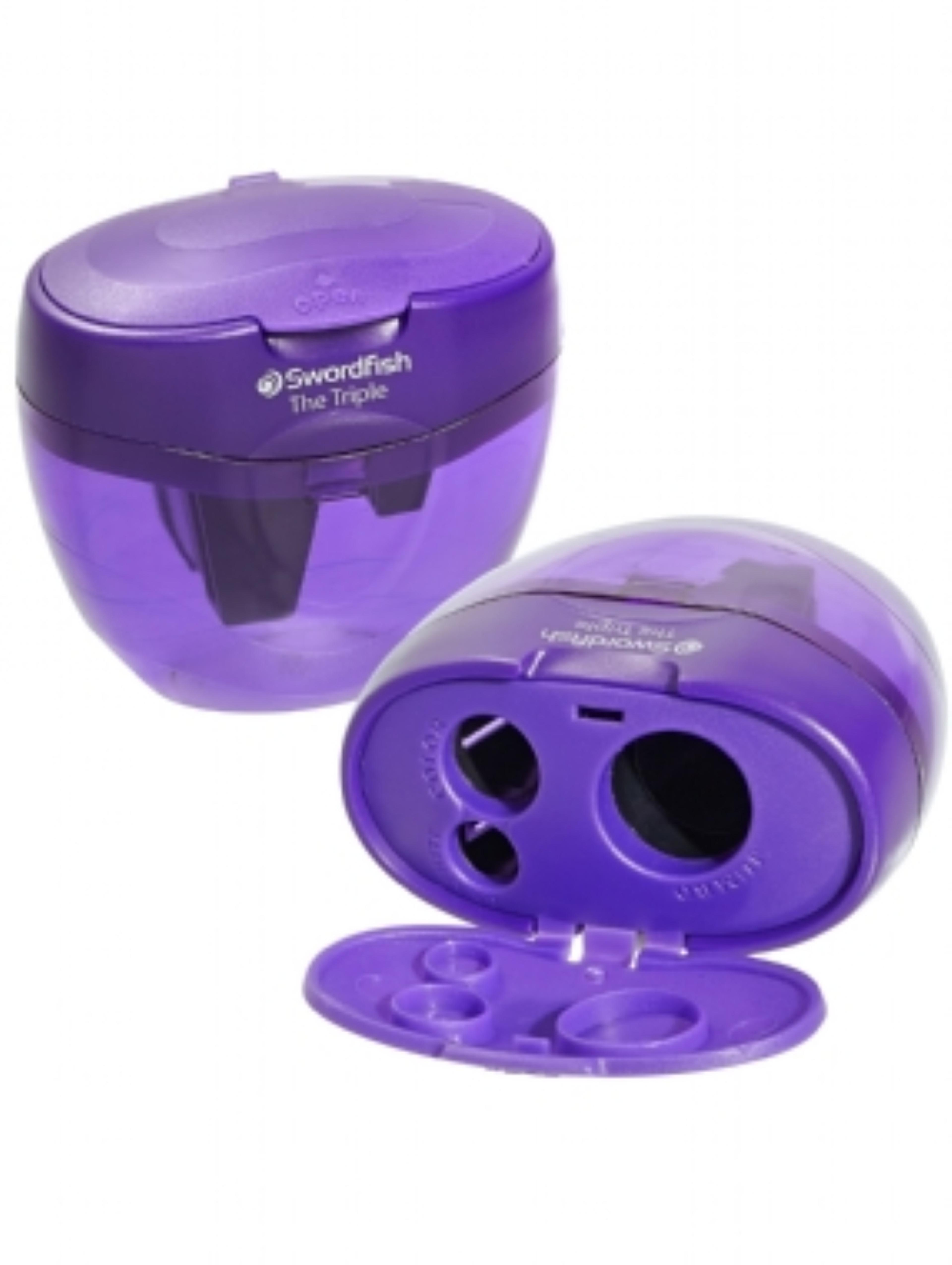  Swordfish Triple Hole Sharpener - Pack of 10