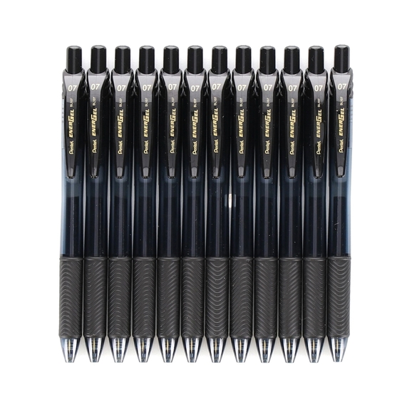 HC1319231 Pentel EnerGel Rollerball Pen Black Pack of 12