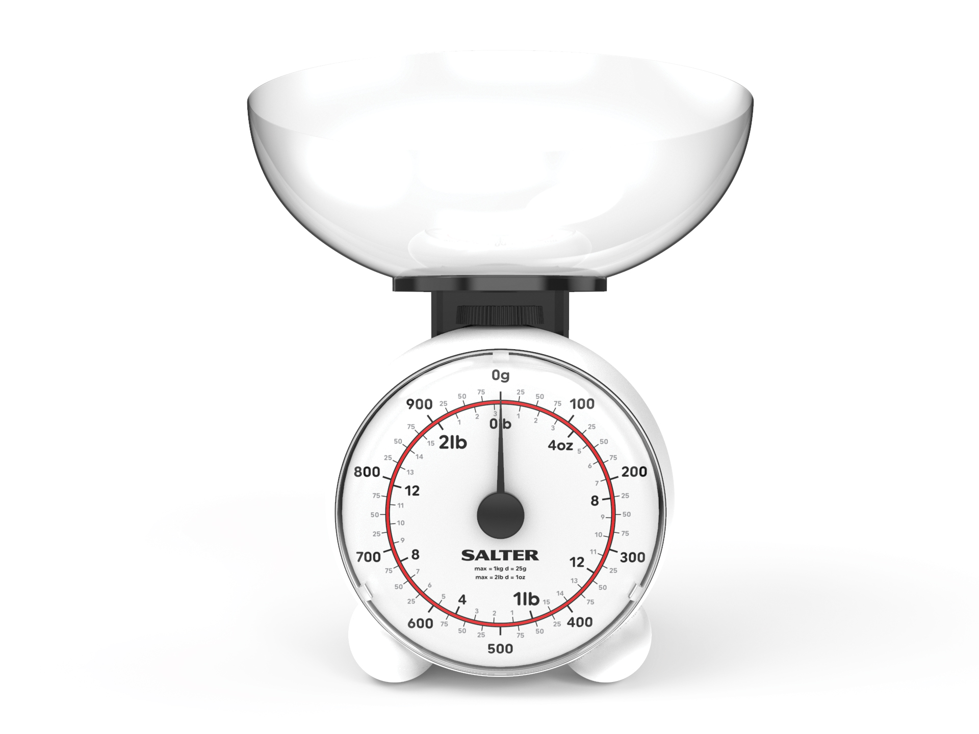 1kg Mechanical Scale - White