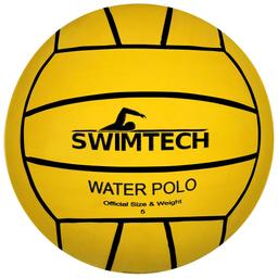 Swimtech Water Polo Ball - Yellow - Size 5