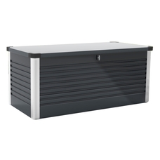 Steel Patio Storage Box - Anthracite/Grey