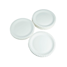 Paper Plates - White - Pack of 100