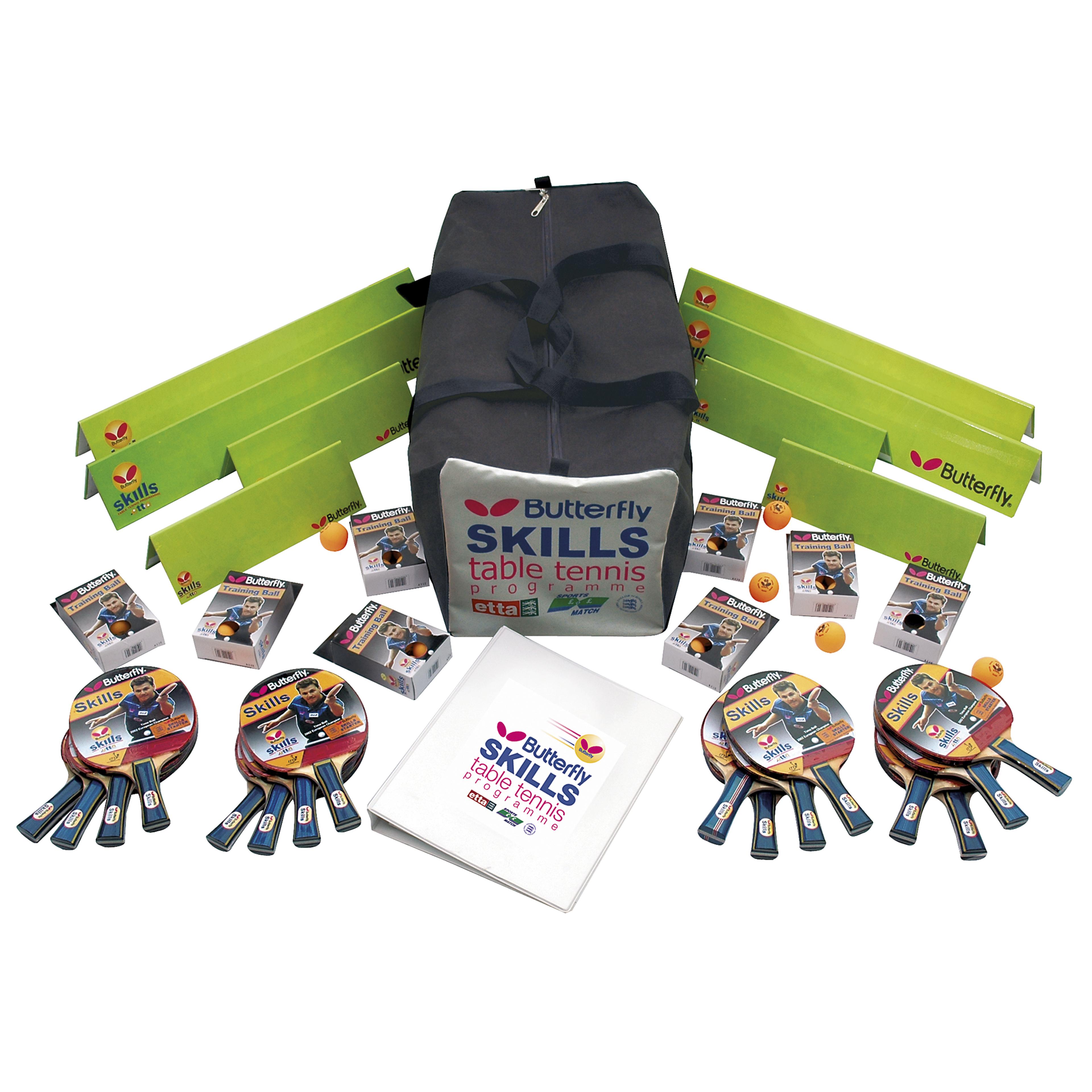 Butterfly Table Tennis Skills Pack - KS1/KS2 