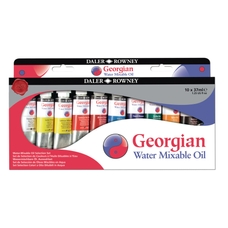 DALER-ROWNEY Georgian Water-Mixable Oil Colour Set