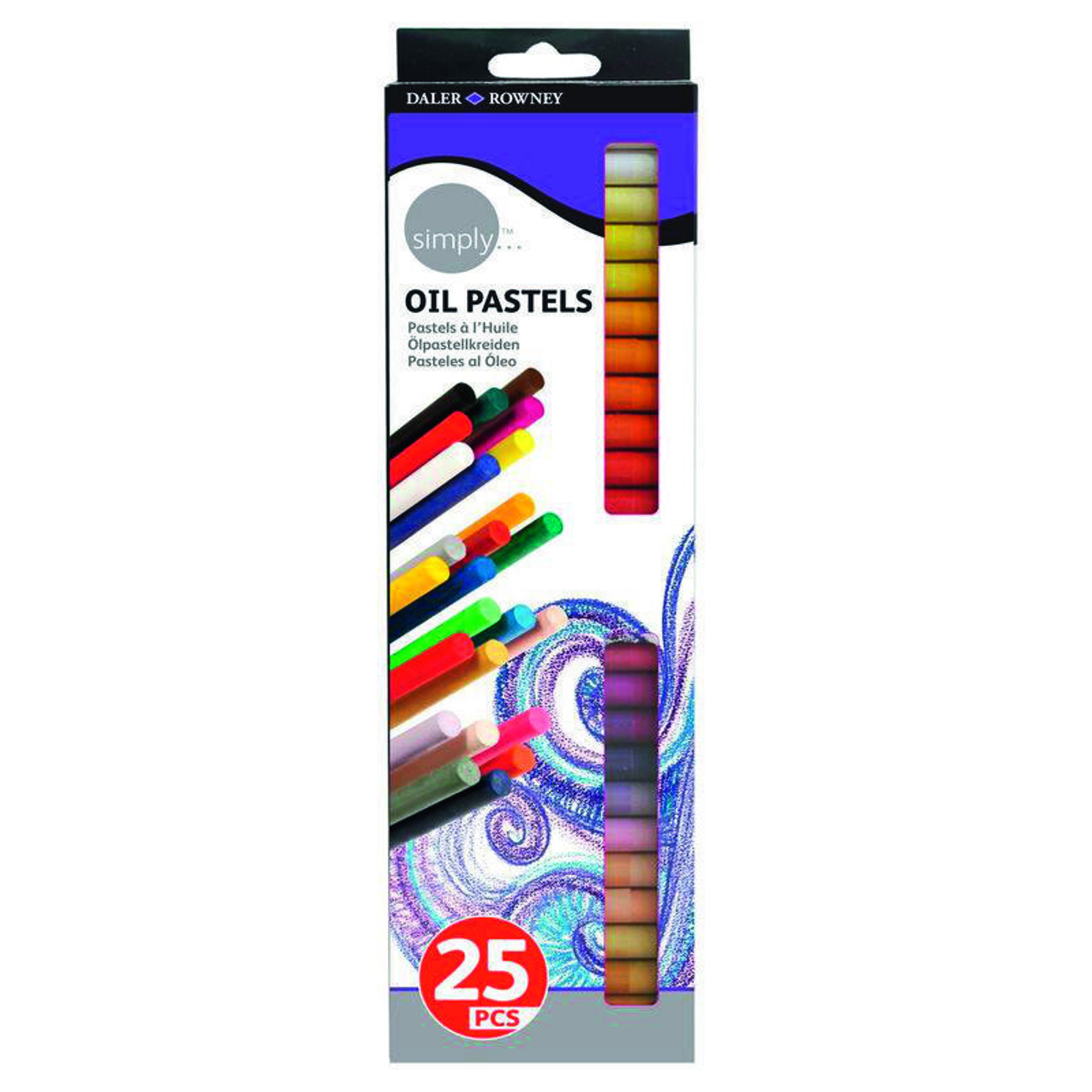 Simply 25 Oil Pastels