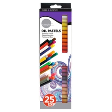 DALER-ROWNEY Simply Oil Pastels - Assorted - Pack of 25