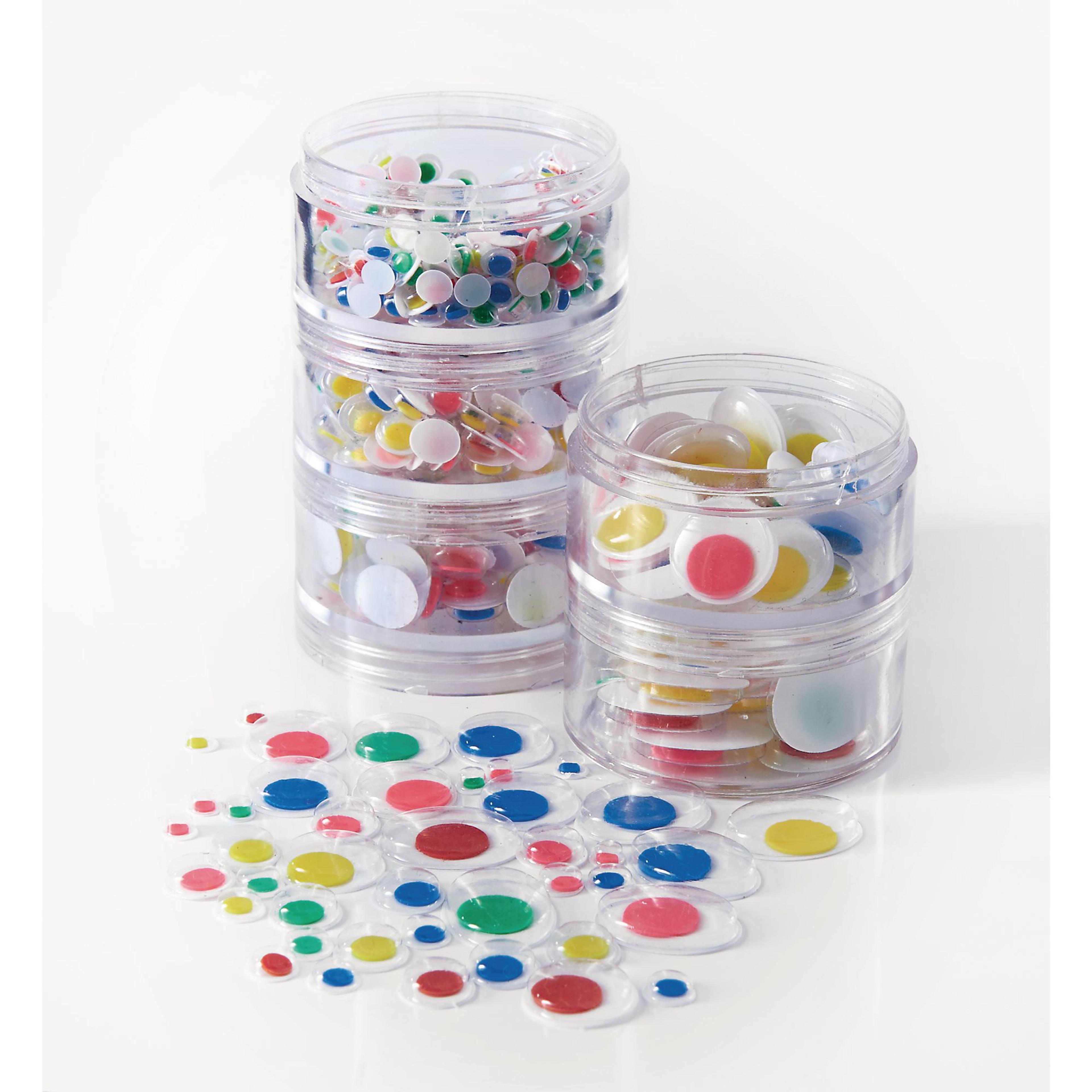 Classmates Wiggly Eyes Stack Pack - Coloured - Pack of 560