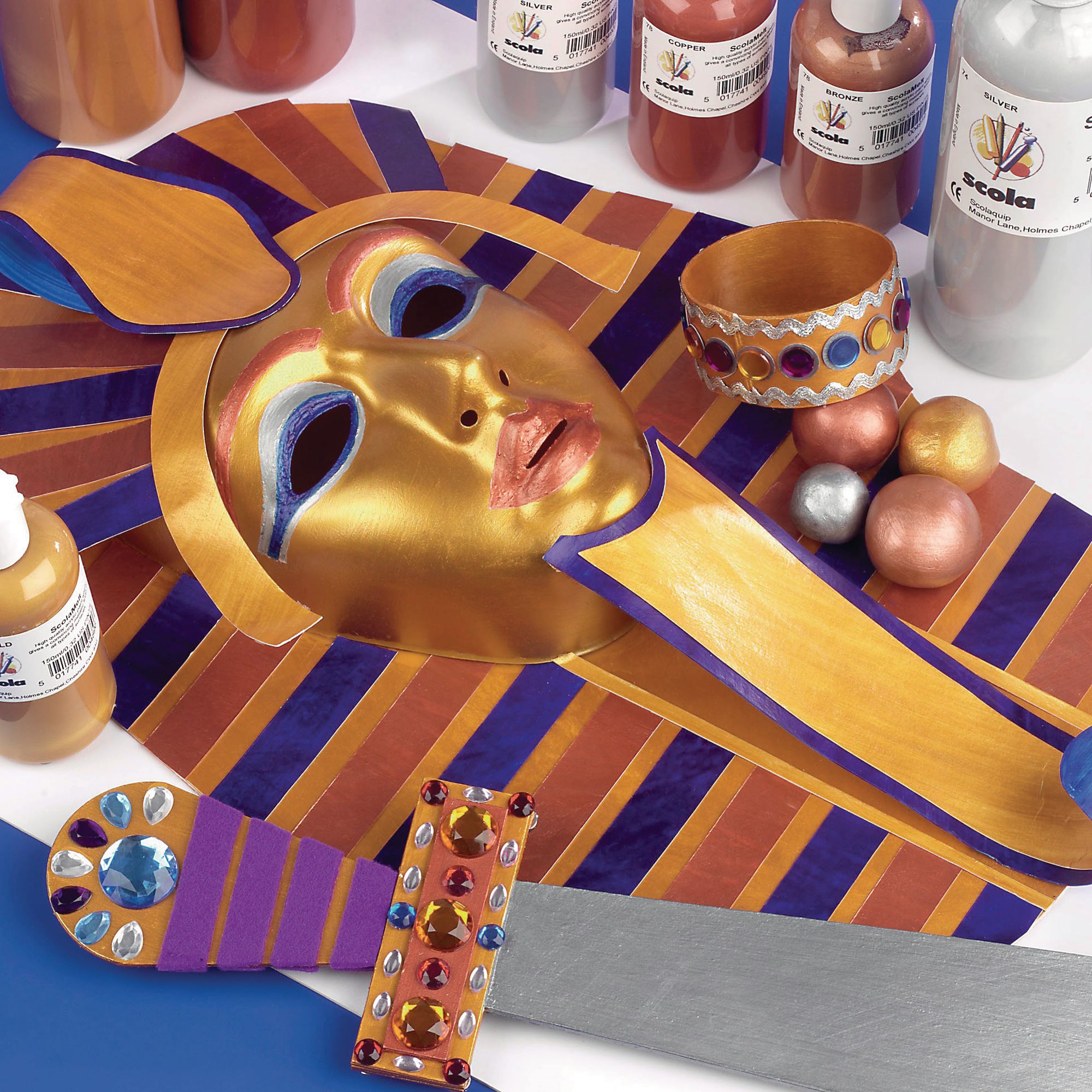 Liquid Metal Paints 6pk 150ml