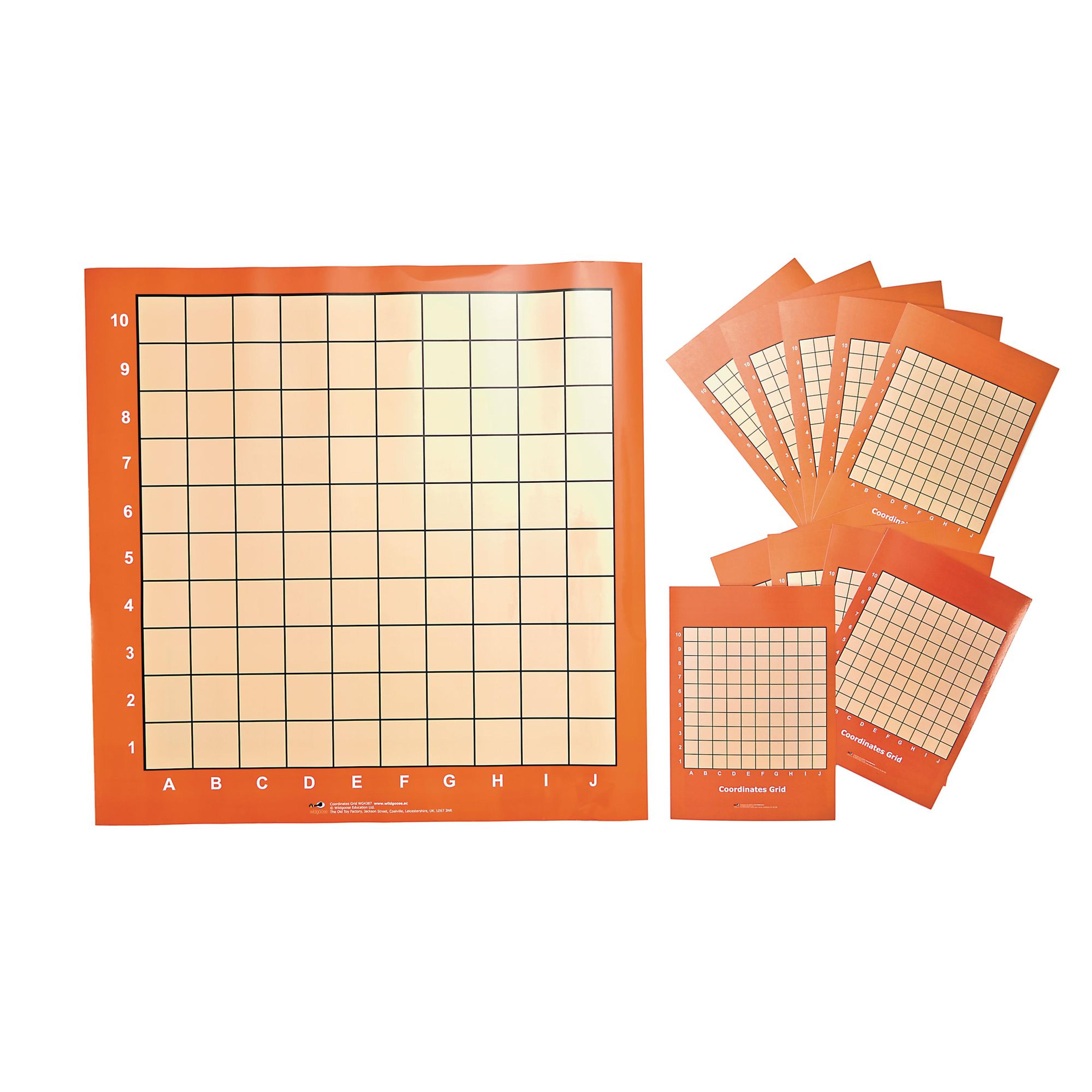 wildgoose Wipeable Co-ordinates Grid