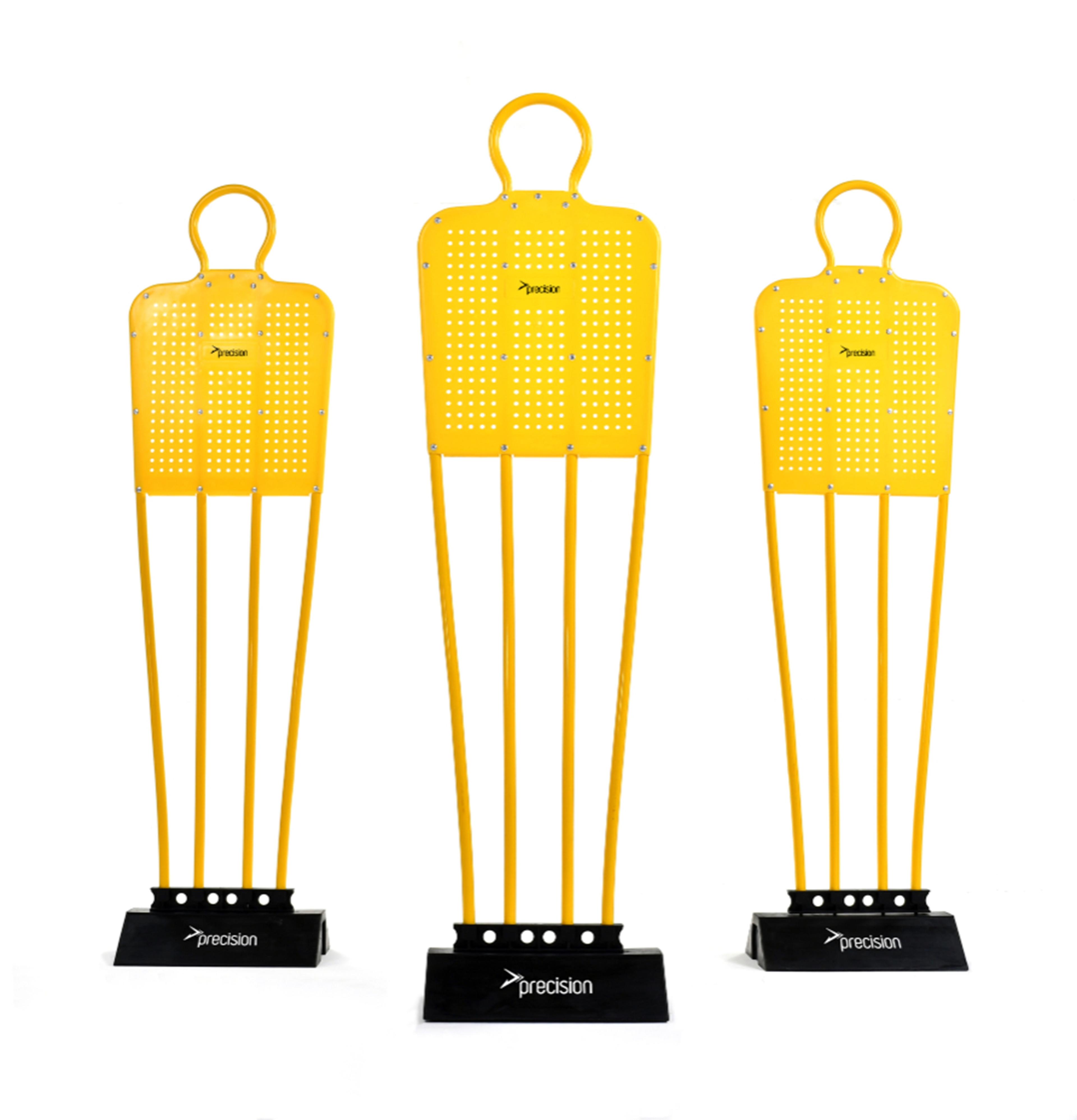 Precision Pro Free Kick Mannequin - Yellow - Pack of 3