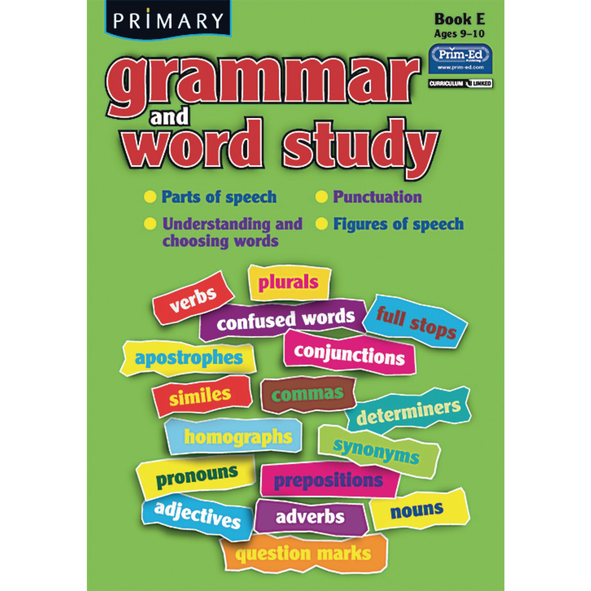 Grammar And Word Study Book E