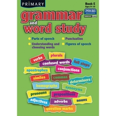 Grammar and Word Study Book E - Age 9-10