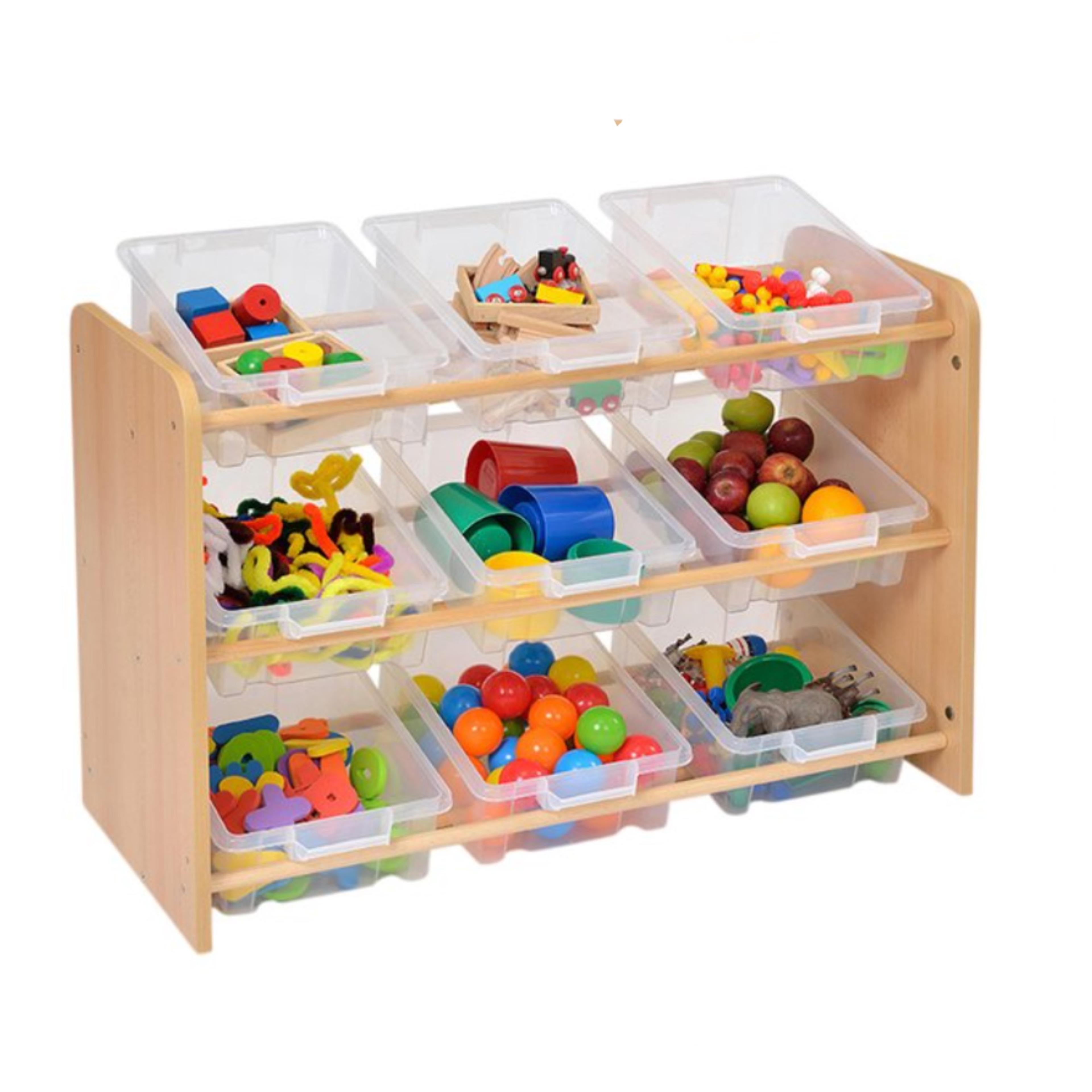 Room Scenes Classroom Tidies with Clear Trays