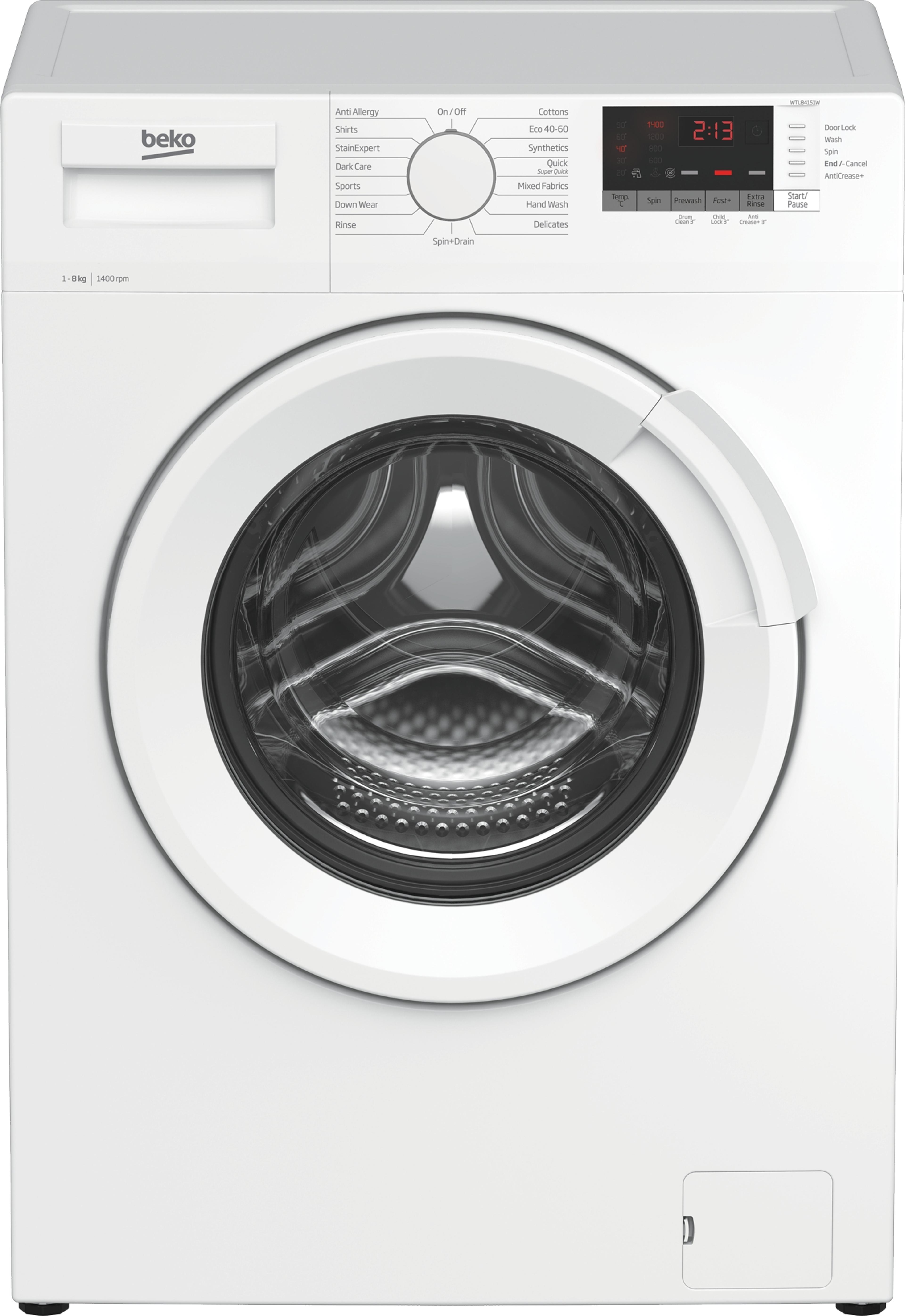 Beko Freestanding 1400 Spin Washing Machine