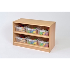 Room Scenes Angled Tidy Store With Clear Trays