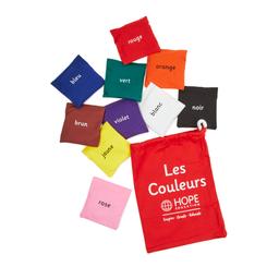 French Colour Bean Bags from Hope Education