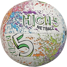 Gilbert High 5 Netball - Multi - Size 4