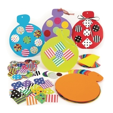 Bauble Cards and Shapes Pack
