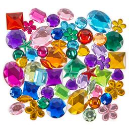 Classmates Peel & Stick Acrylic Jewels - 70g