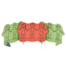 Rainbow People Panels from Hope Education - Pack of 3
