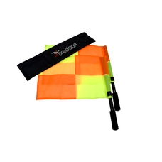 Precision Linesman Flag Set - Orange/Yellow - Pair
