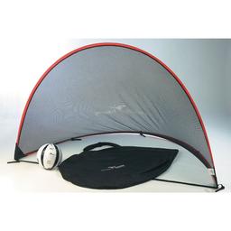 Precision Pop-Up Goal set- Black/Red - 110 x 80cm - Pair