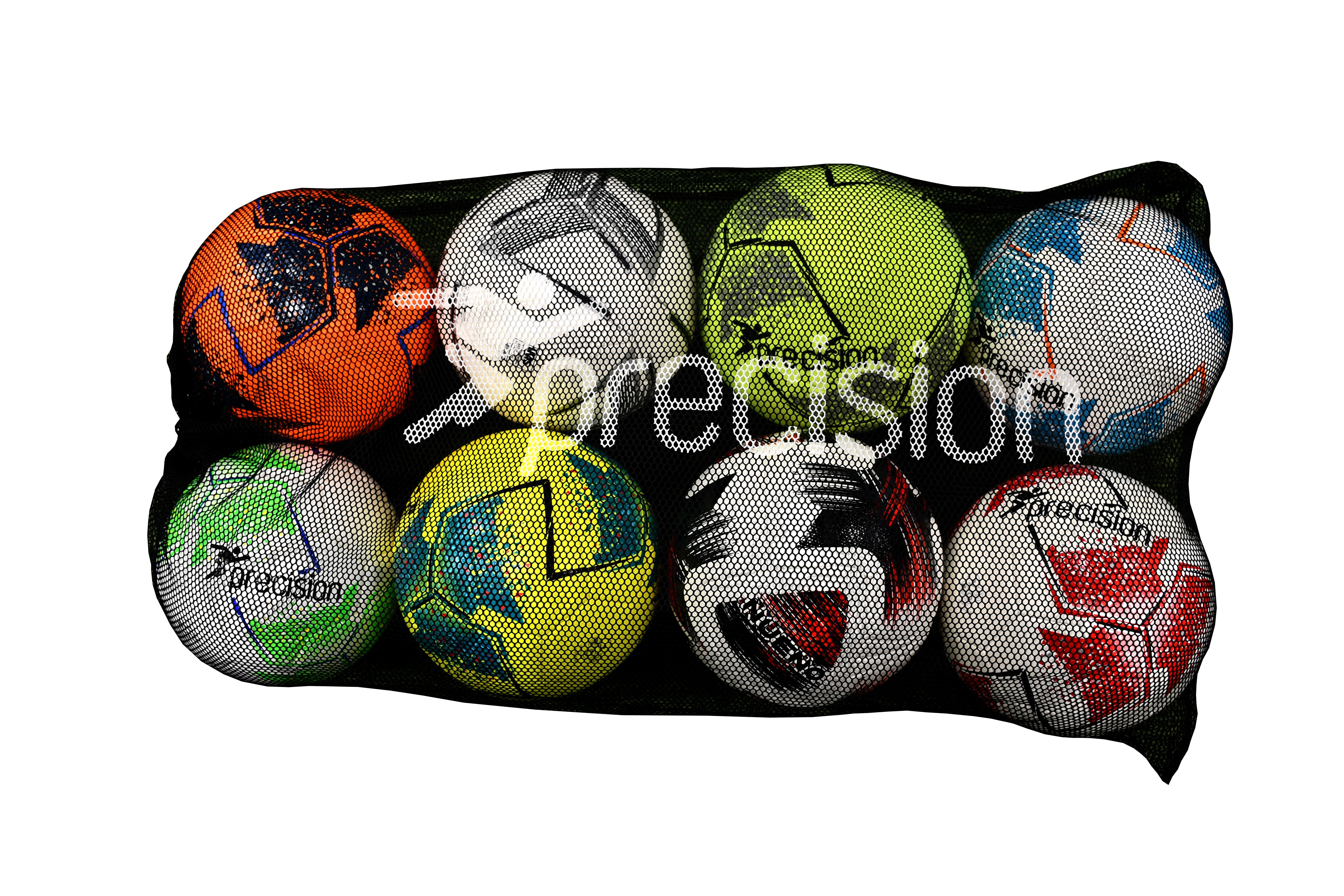 Precision 10 Football Mesh Sack Training Football Ball Bag 