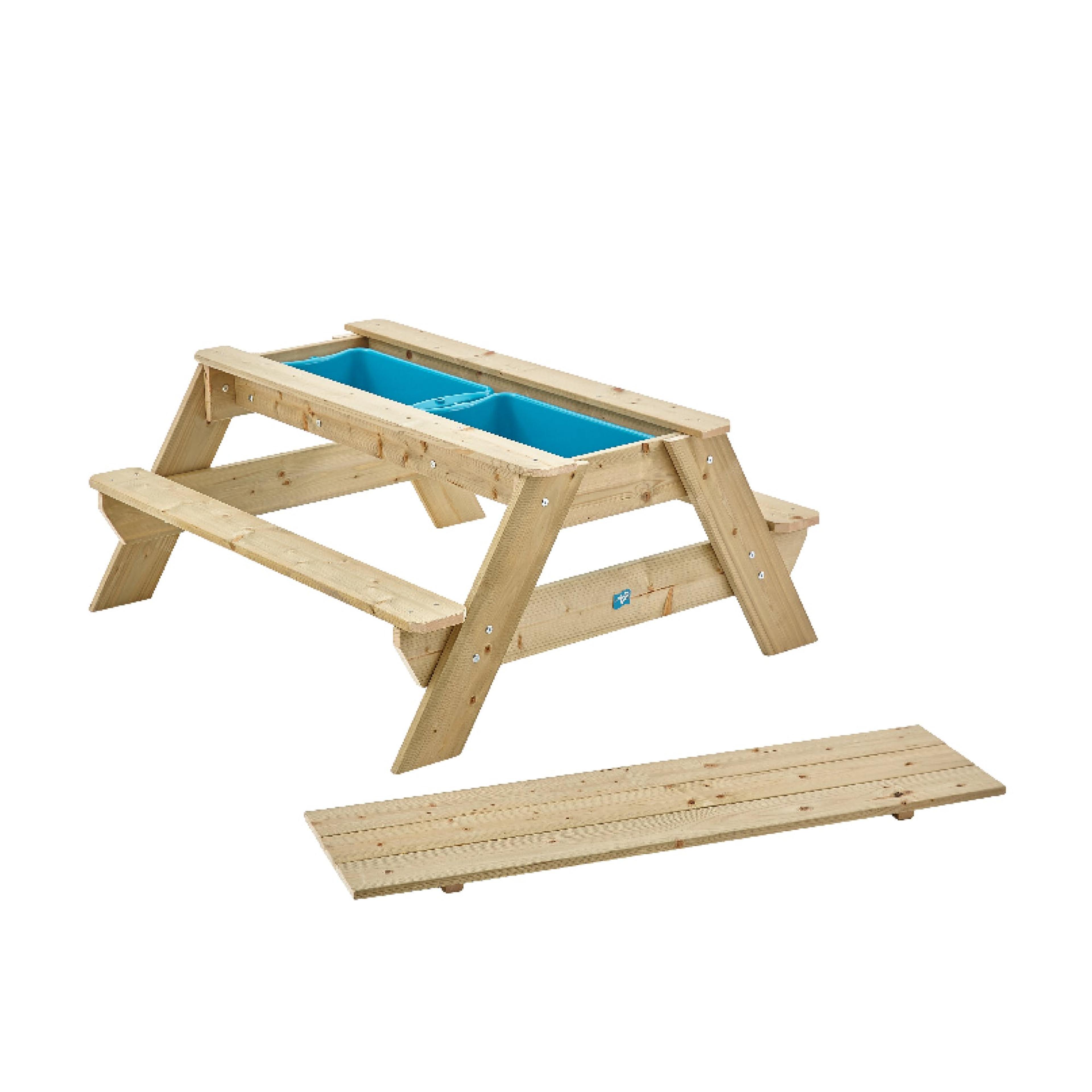TP Toys Deluxe Wooden Picnic Table Sandpit