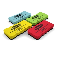 Show-me Magnetic Board Eraser - Assorted - Pack of 4