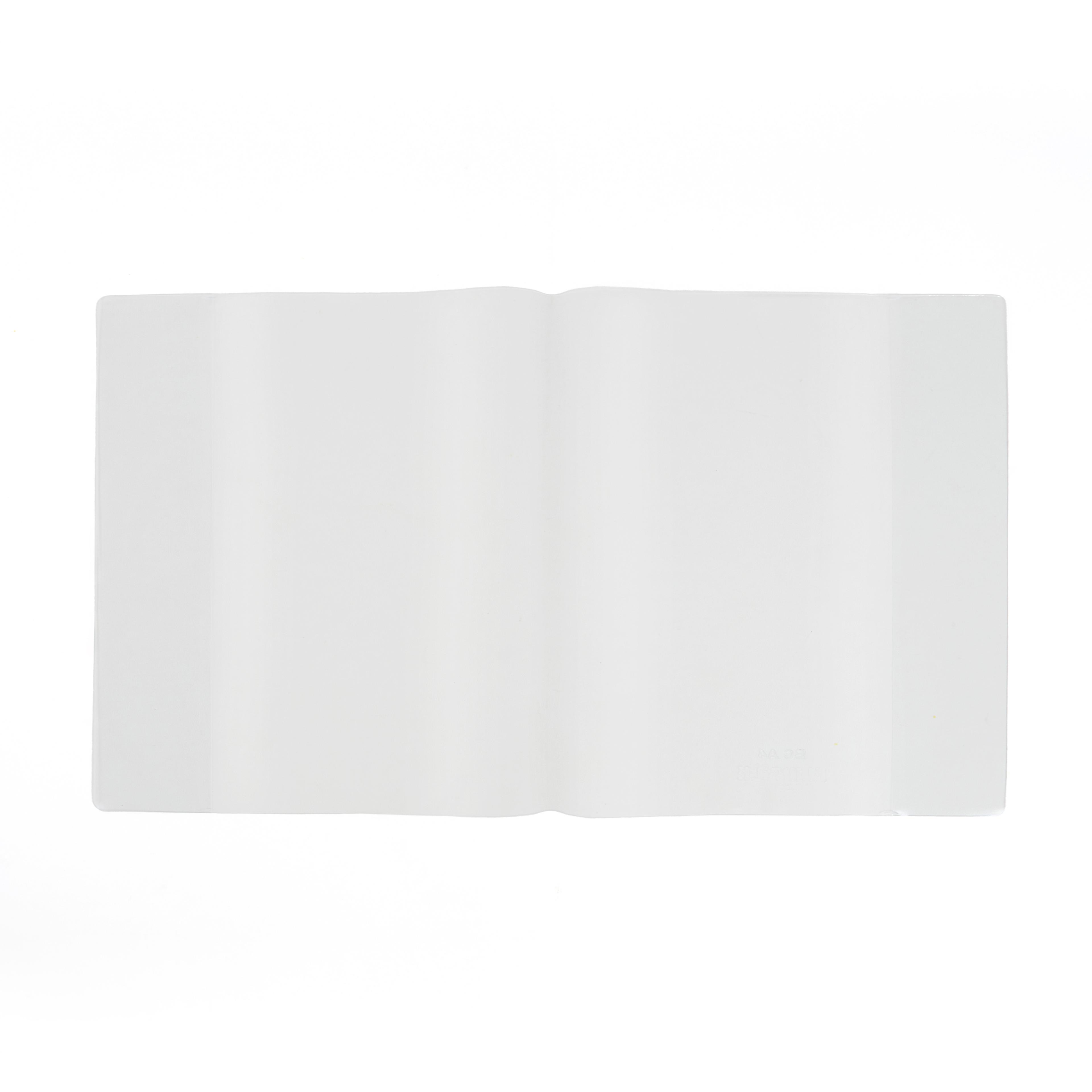 Premium Transparent 9x7" (229 x 178mm) Book Covering, 220 Micron - Pack of 100