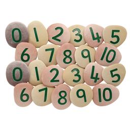 Yellow Door Jumbo Number Pebbles