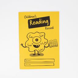 Silvine A5 Reading Record Book 40 Page, Ruled, Yellow - Pack of 25