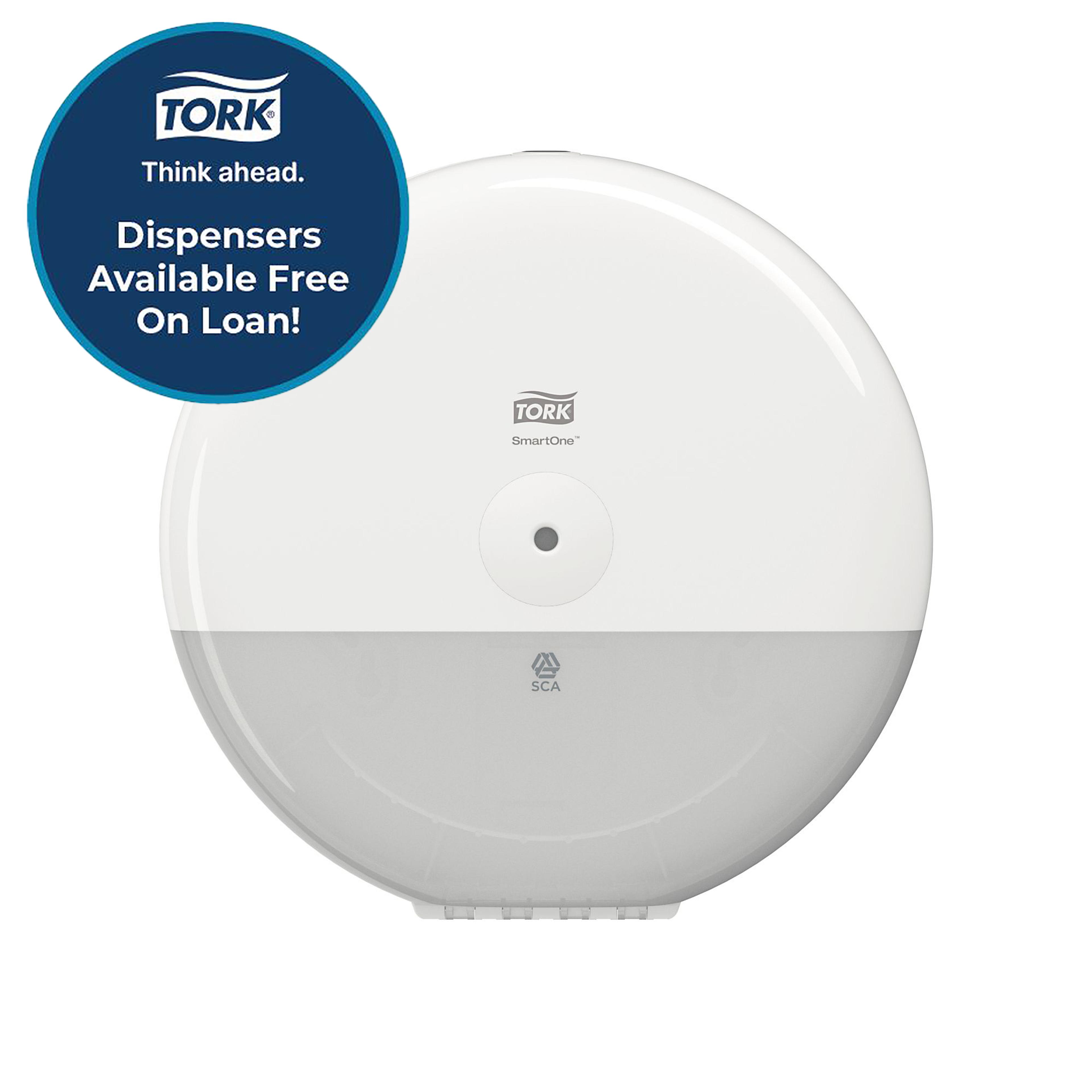 Tork SmartOne® Toilet Roll Dispenser White T8