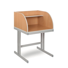 Monarch Study Carrel - Curved