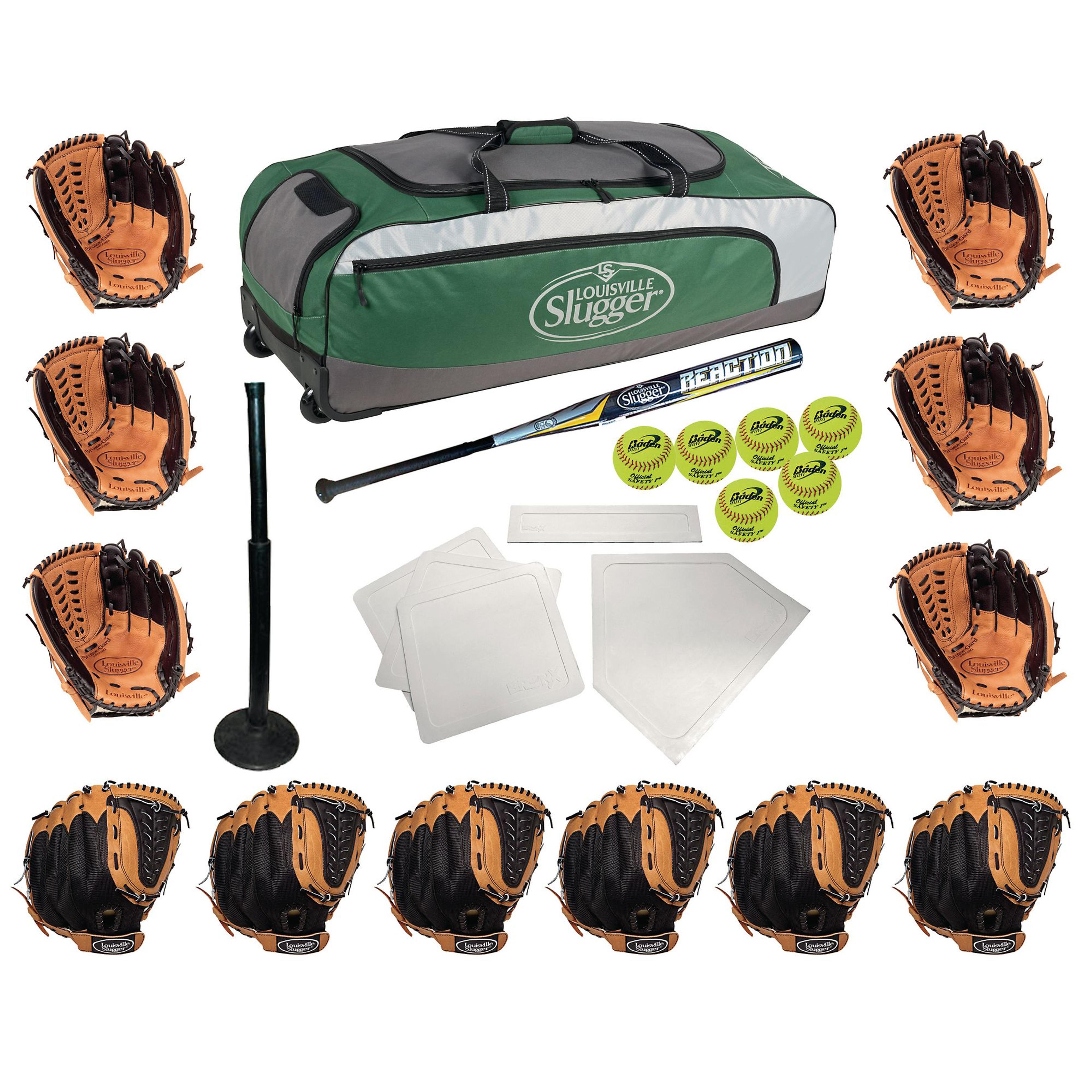 Louisville BSUK Hit the Pitch School Softball Set - Assorted