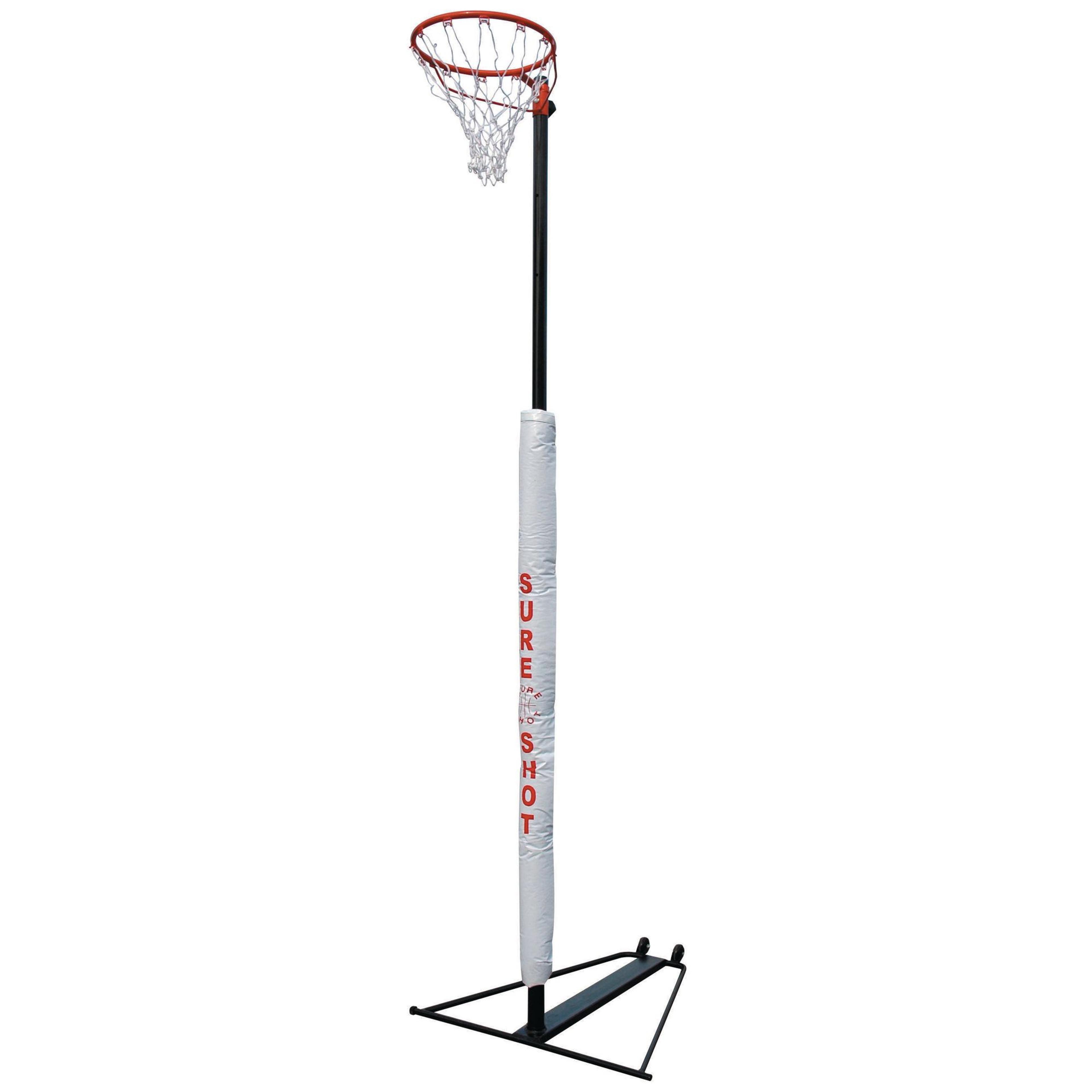 Sure Shot Transportable Netball Unit - Black