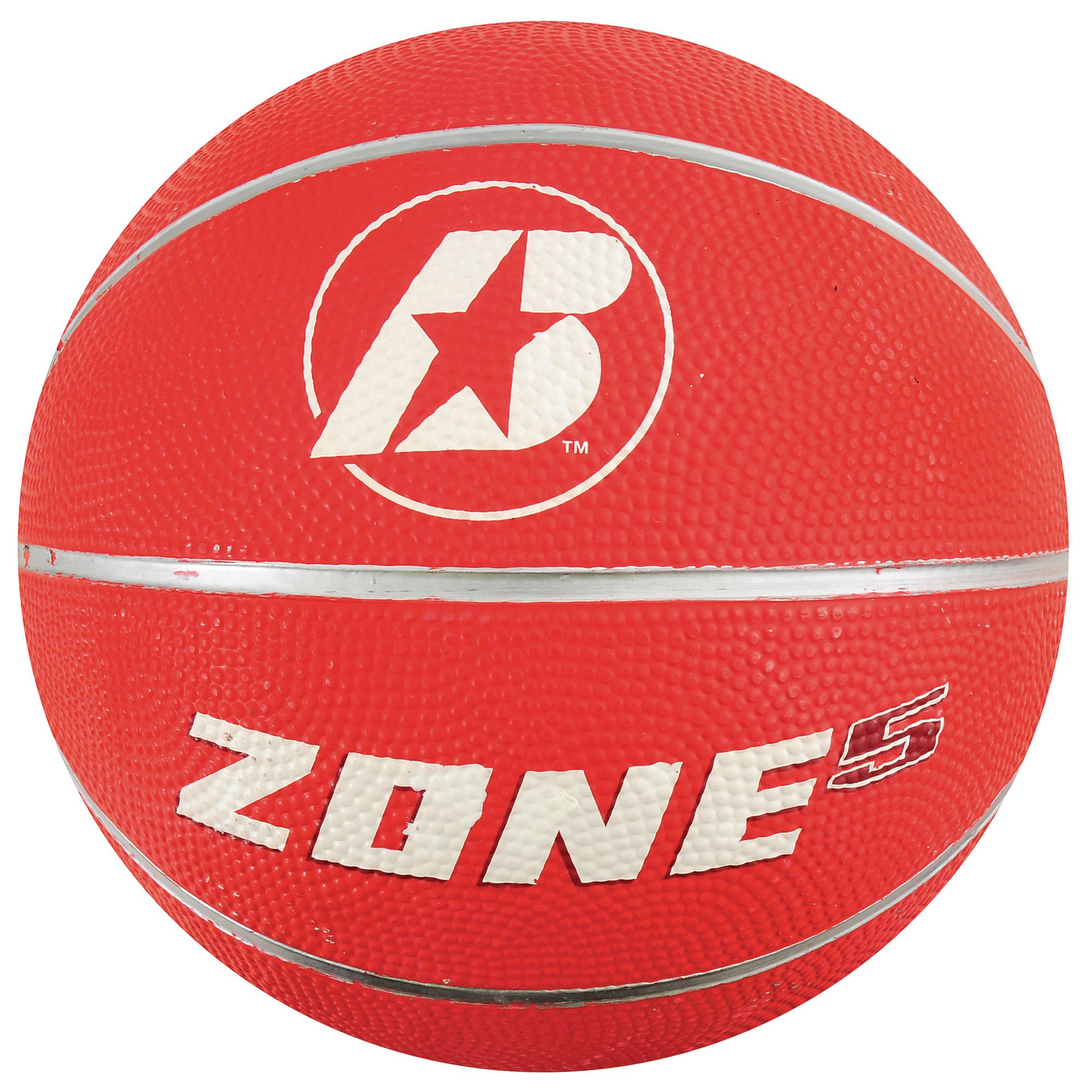 B?íden Zone Basketball - Red - Size 5