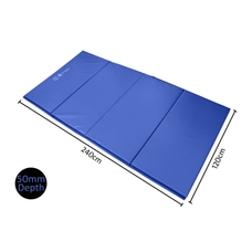 Sure Shot Foldable Mat - Blue - 2.4m x 1.2m x 50mm