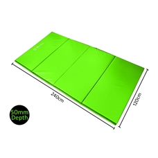 Sure Shot Foldable Mat - Green - 2.4m x 1.2m x 50mm