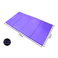 Sure Shot Foldable Mat - Purple - 2.4m x 1.2 x 50mm