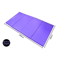 Sure Shot Foldable Mat - Purple - 2.4m x 1.2m x 60mm