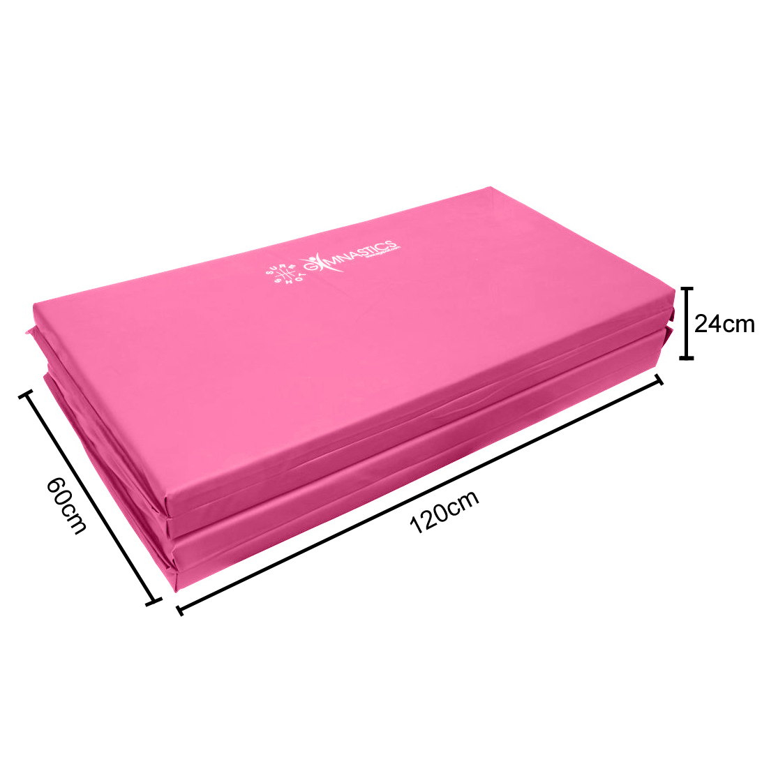 Foldable Double Mat 2.44x1.22mx60mm Pnk
