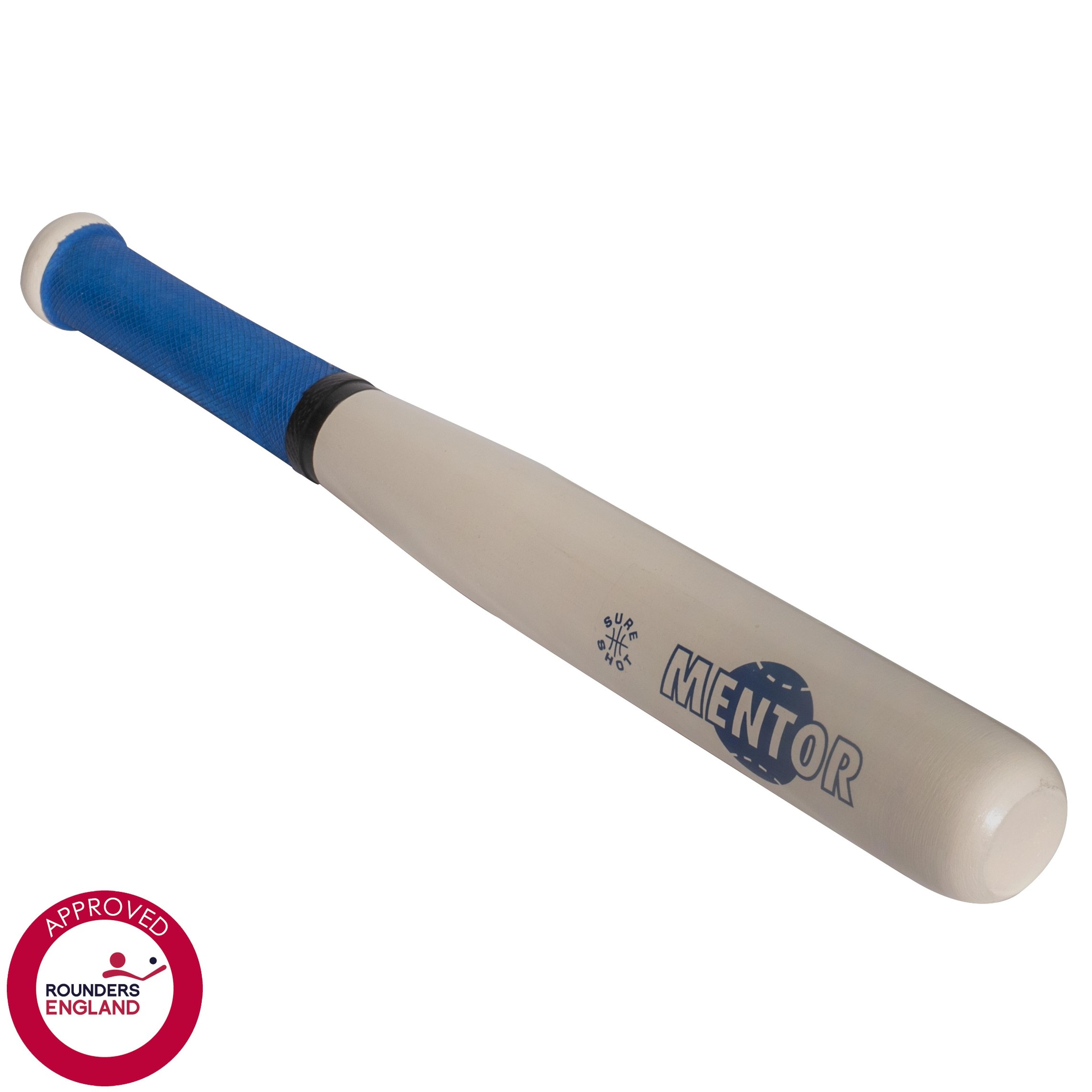 Sure Shot Mentor Rounders Bat - Blue - 460mm