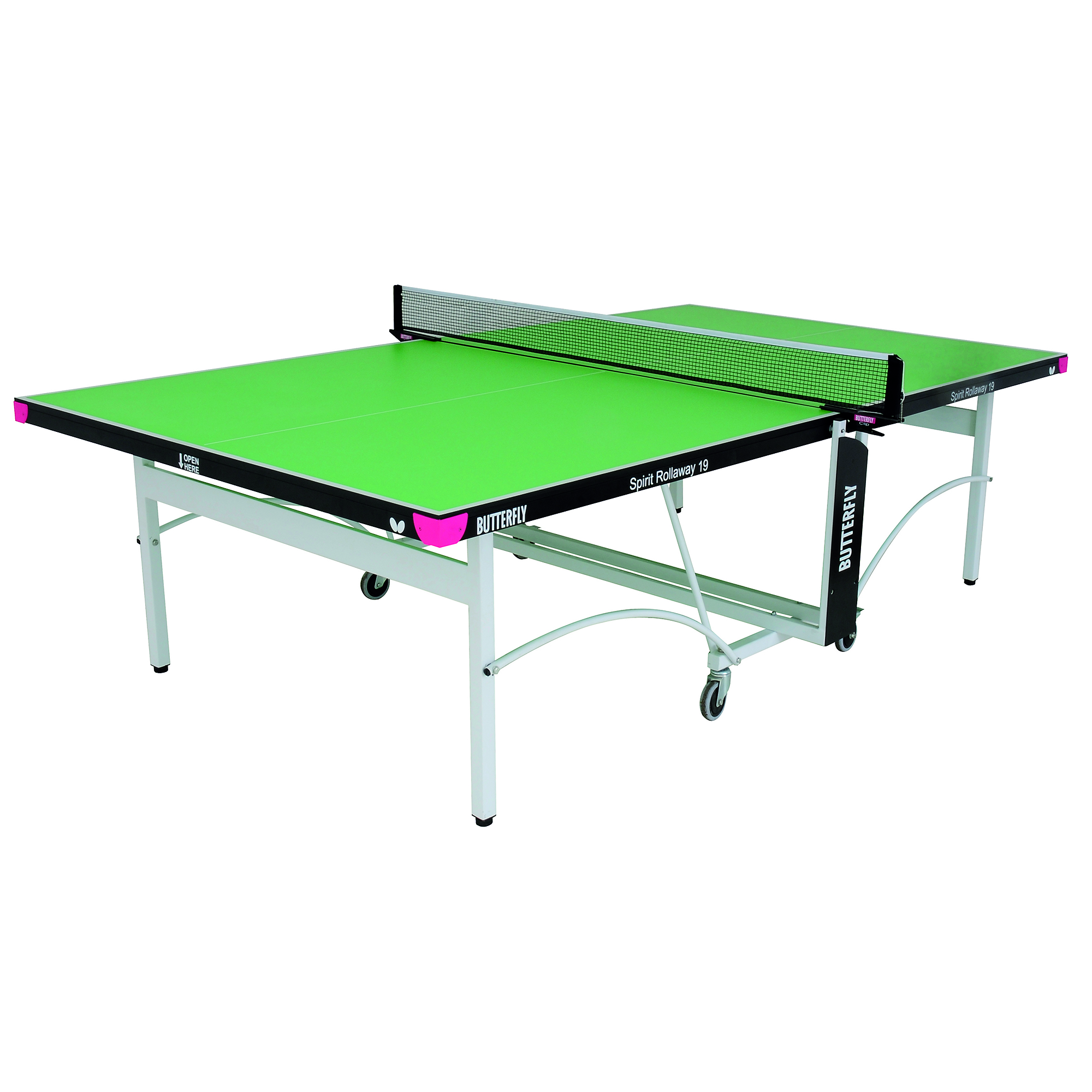 Blue or Green Butterfly Easifold Indoor Table Tennis Table 