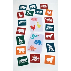 Animal Themed Stencils - Bumper Pack of 36