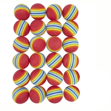Findel Everyday Rainbow Foam Balls - 63mm - Pack of 24