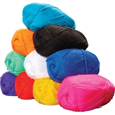 Double Knit Yarn - Assorted - Pack of 10