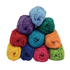 Coloured Craft Cotton - Pack of 10